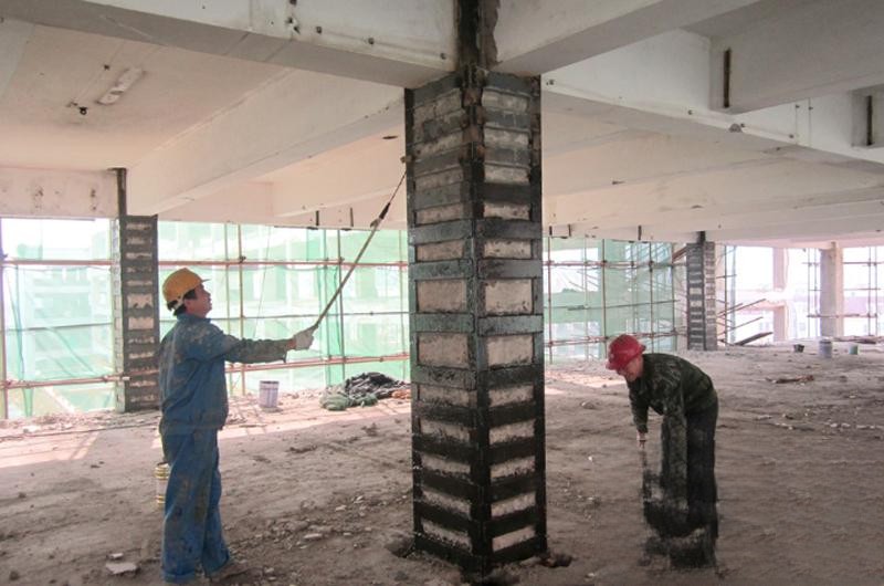 东源型钢外包钢加固施工的质量怎么做检测？